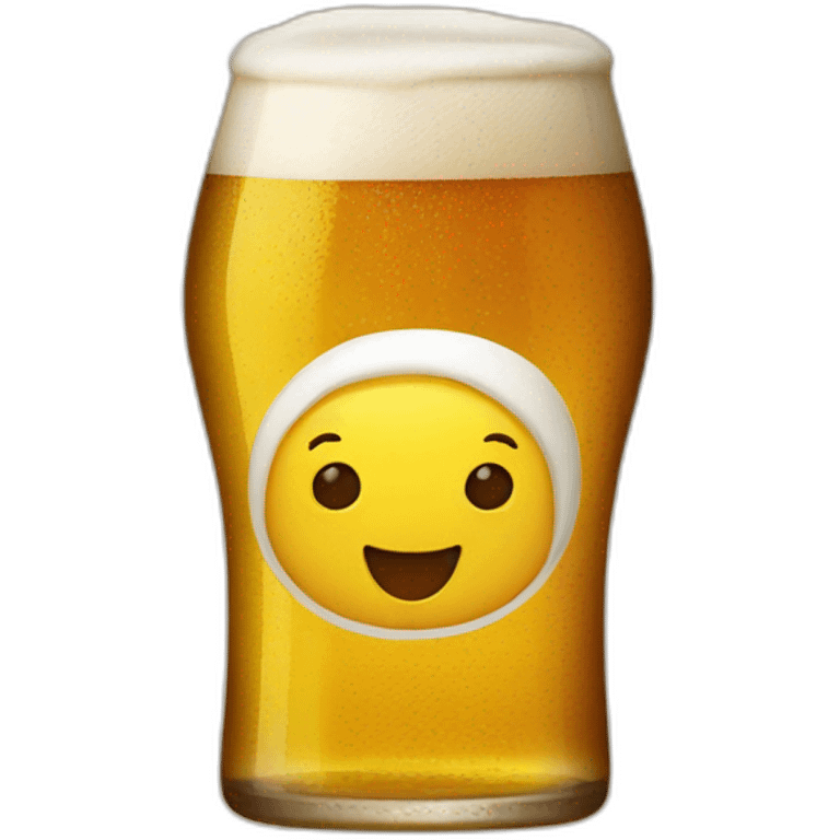 Amis qui trinque bière emoji