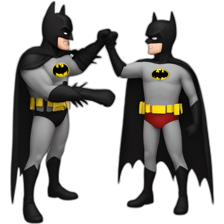 Batman slapping robin emoji