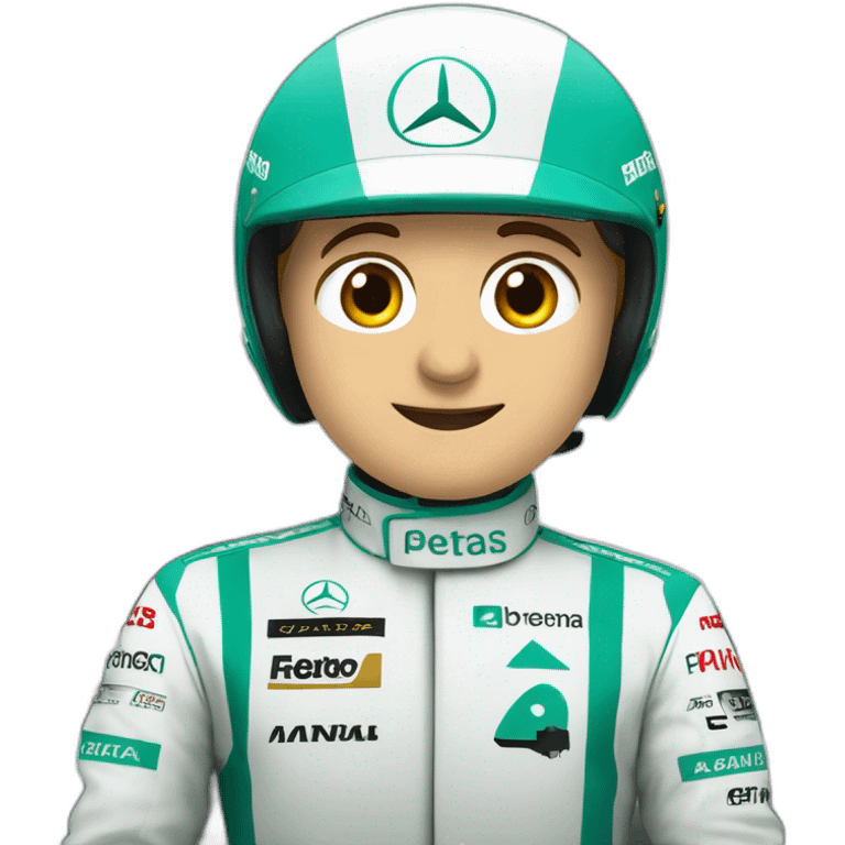 Mercedes Petronas Formula One emoji