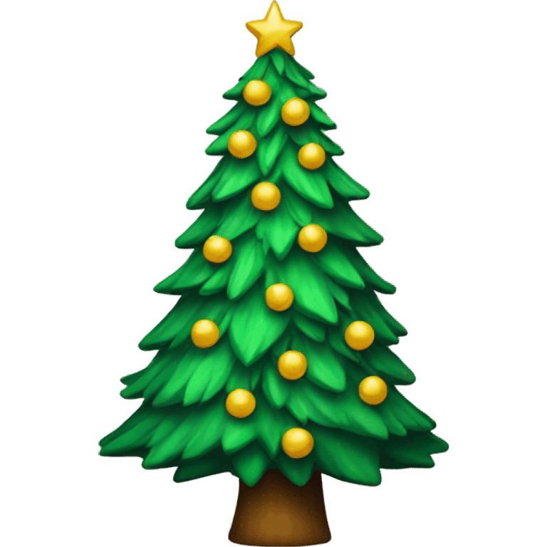 Christmas tree emoji