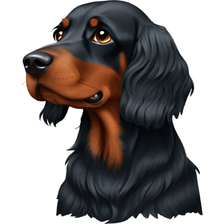 Gordon setter emoji