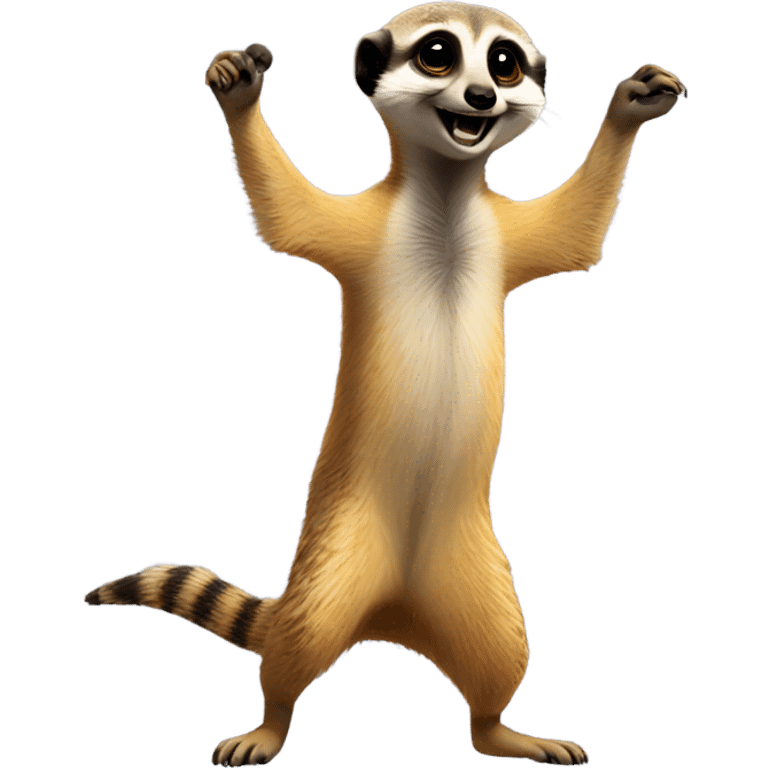 Meerkat dancing  emoji