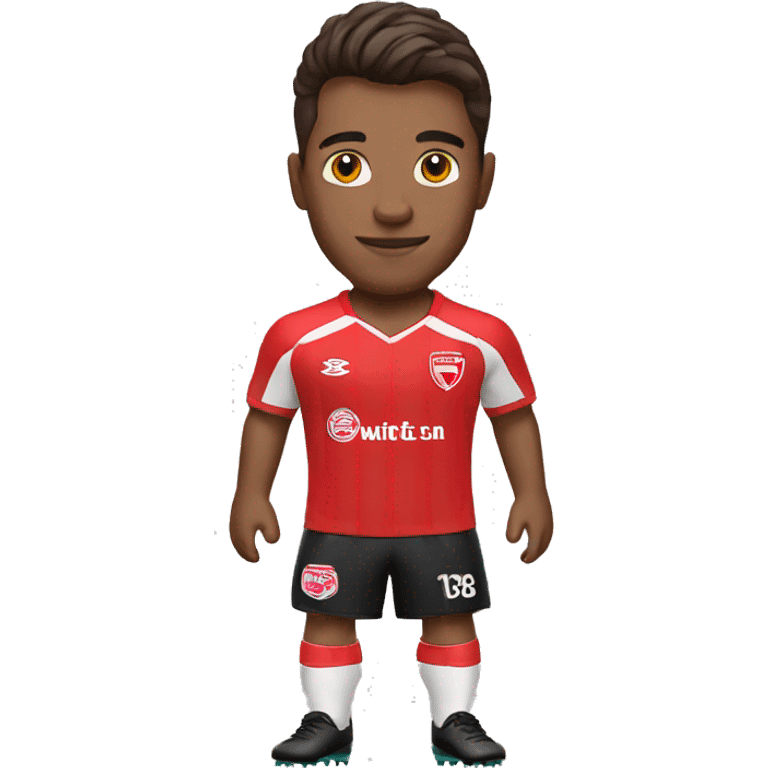 Soccer player fc twente emoji