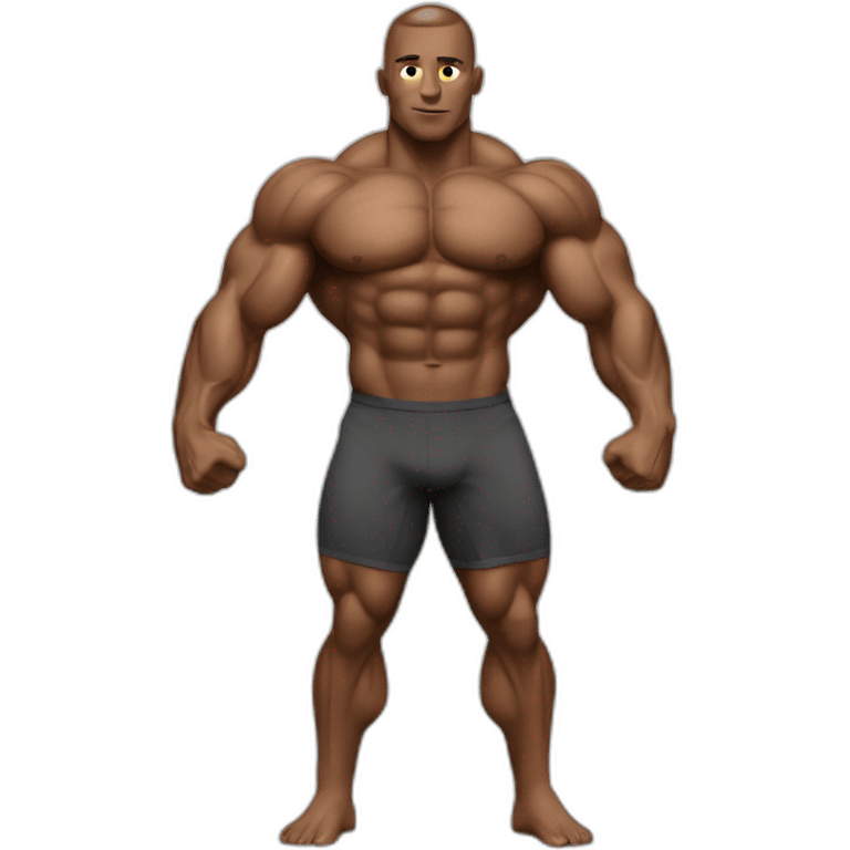 Bodybuilder training emoji