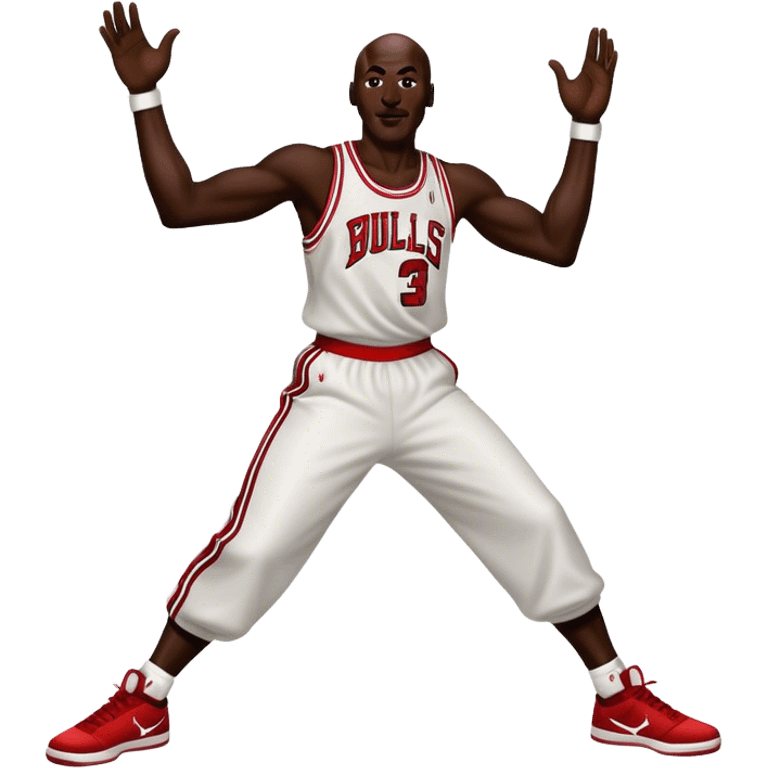 Michael Jordan dancing emoji