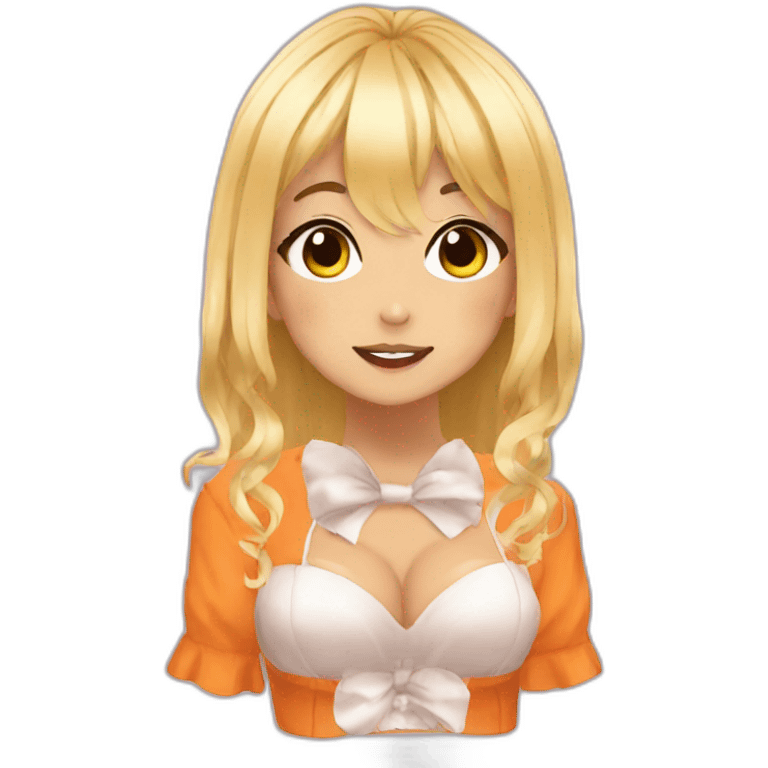 Gyaru pumpkin emoji