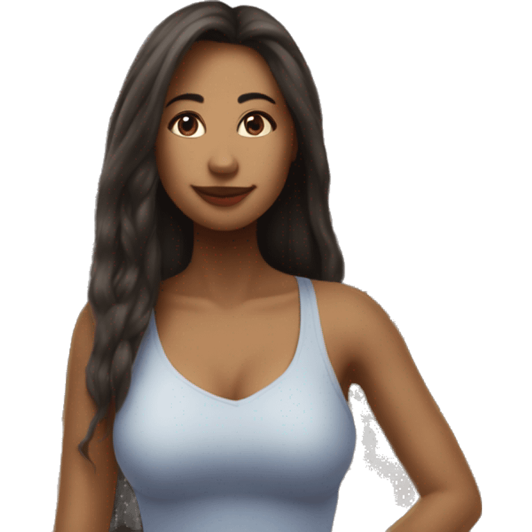 woman-giantess-in a city emoji