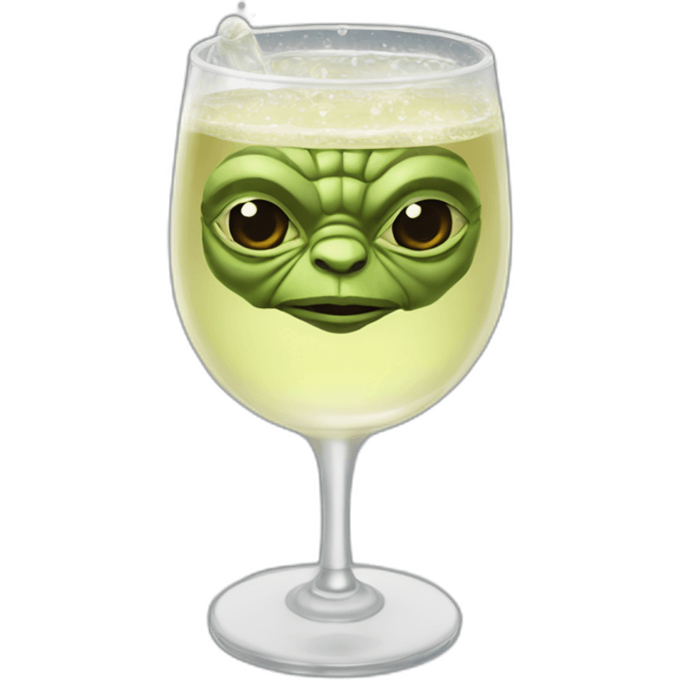 yoda-drink-champagne-à-bulles emoji