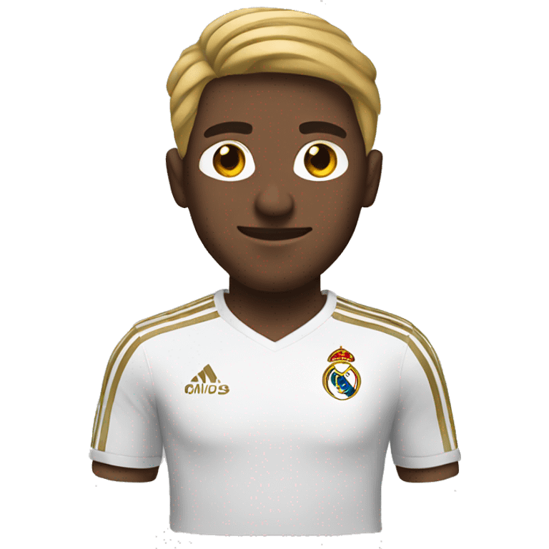 People wear a forma Real Madrid  emoji