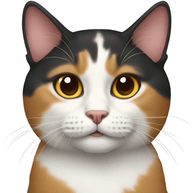 Tricolor cat  emoji