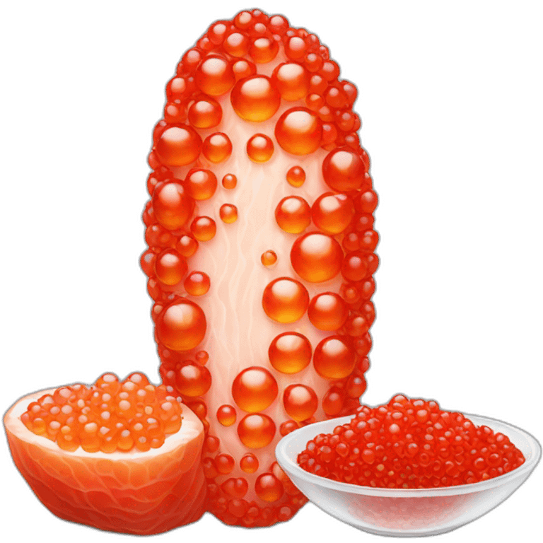 Red caviar emoji