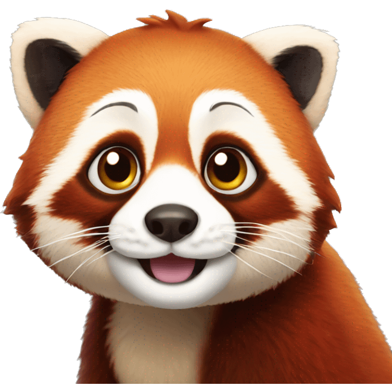 Red panda  emoji