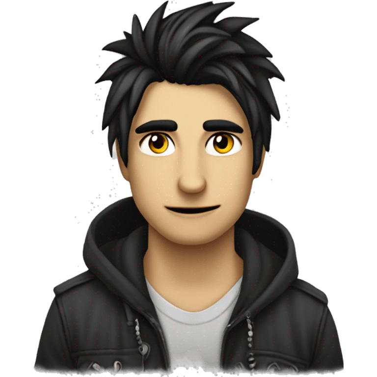 gebe mir einen lustigen kern emo emoji