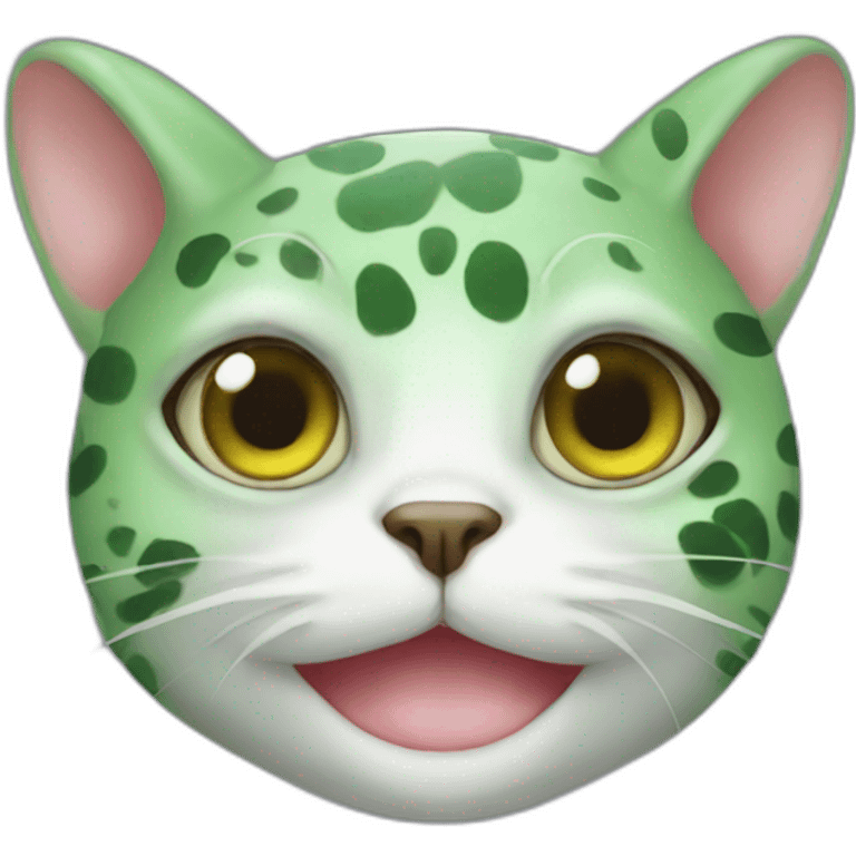 Frog cat emoji