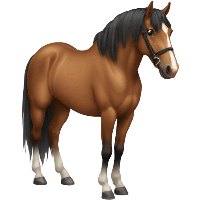 Gay horse emoji