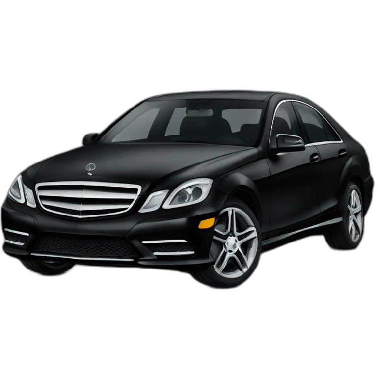 black mercedes benz emoji