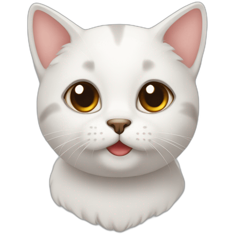 cute cat very cute emoji