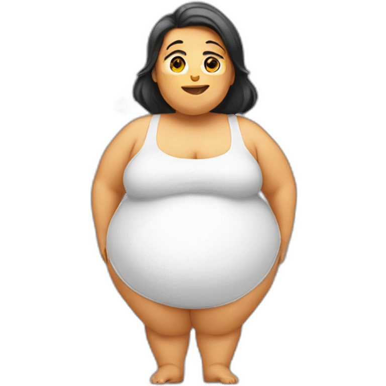 fat lady unpretty emoji