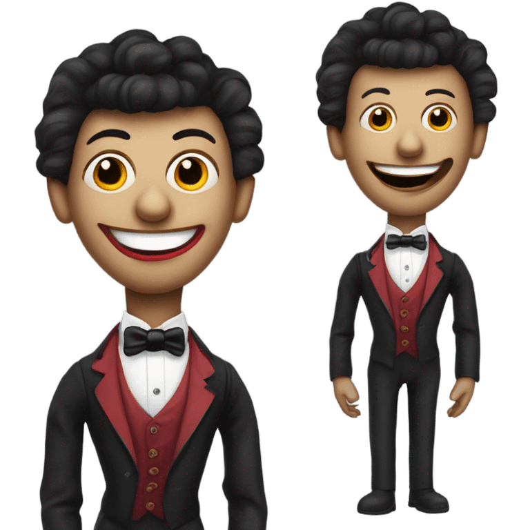 Ventriloquist dummy emoji