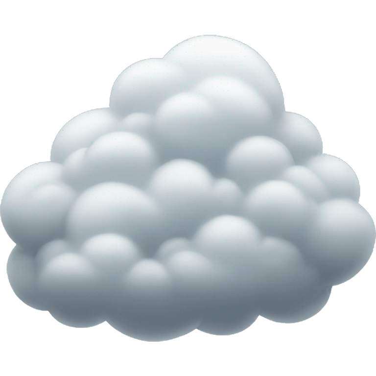 Cloud emoji