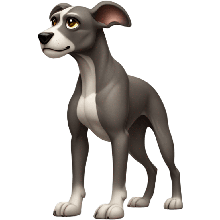 Whippet gorilla mix emoji