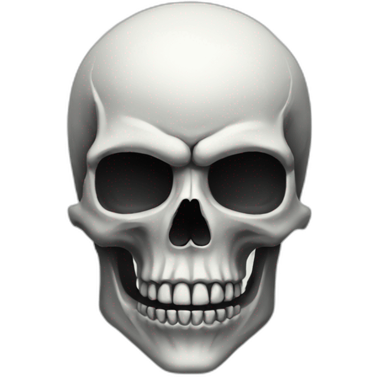 cool badass skull emoji