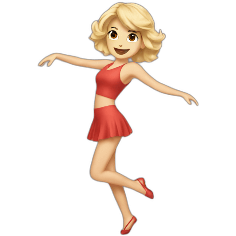 taylor switft dancing emoji