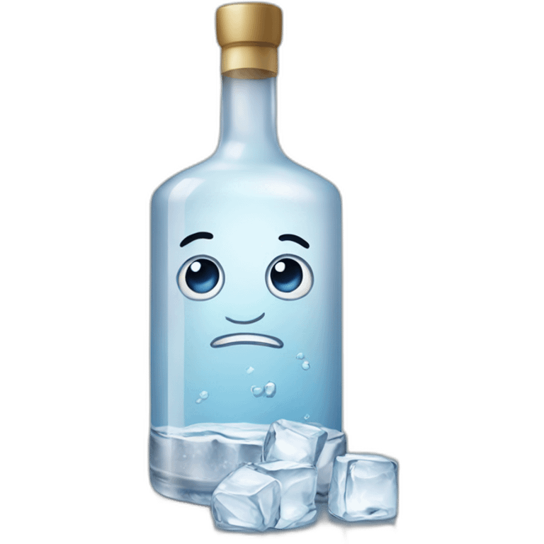 vodka on ice emoji