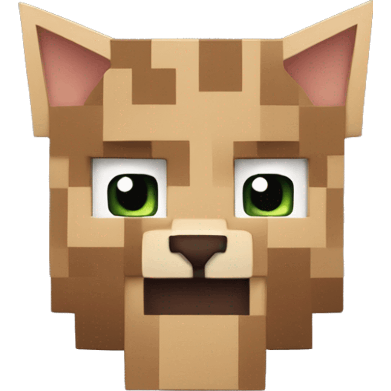 Minecraft cat emoji