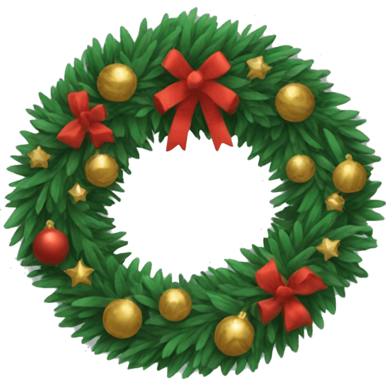 Christmas Wreath  emoji