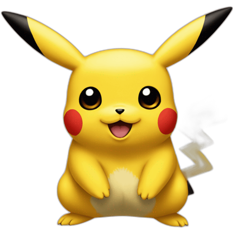 Pikachu pokemon emoji