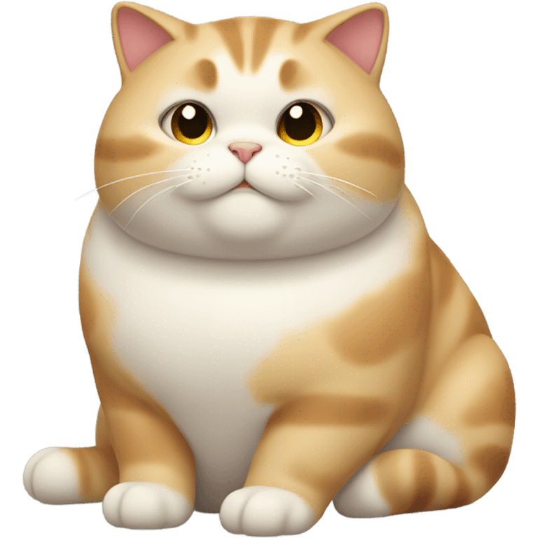 fatty cat emoji