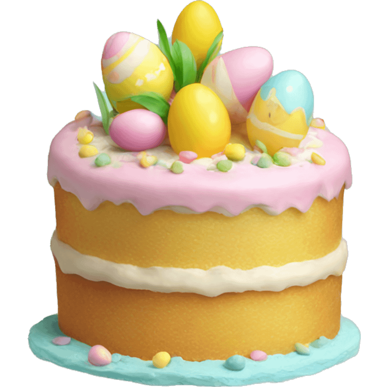 Easter cake emoji