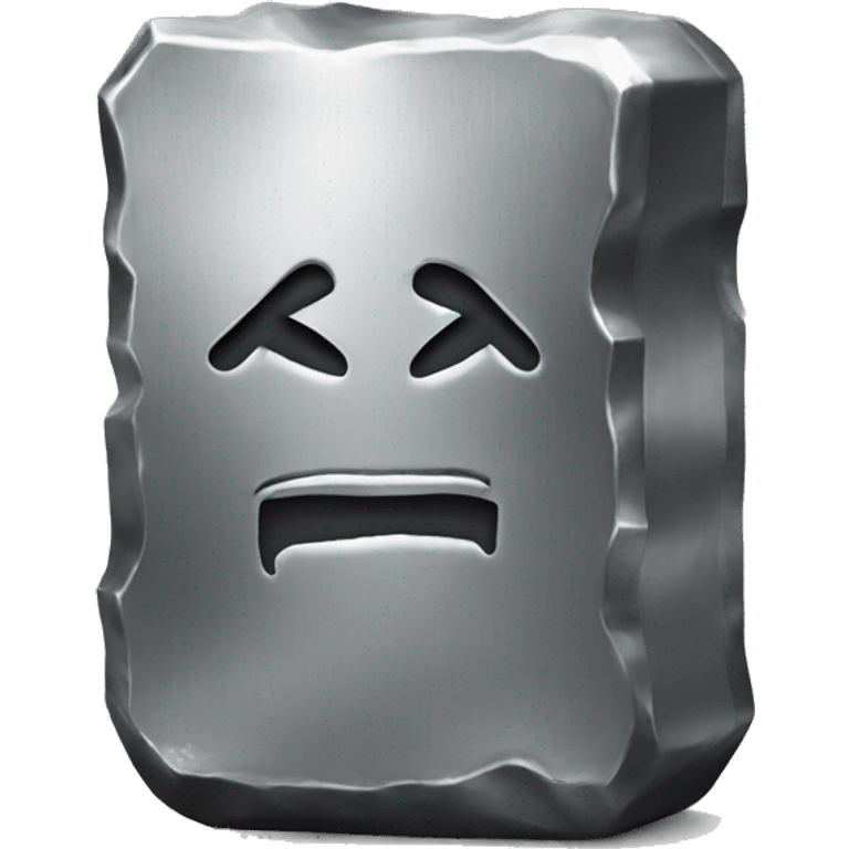 Metal ingot emoji