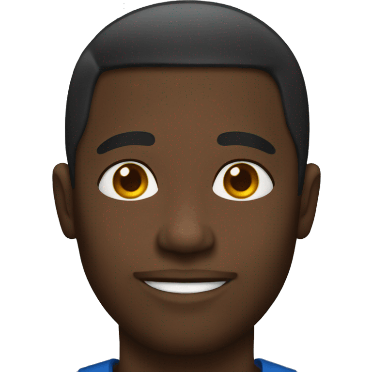 Black guy emoji