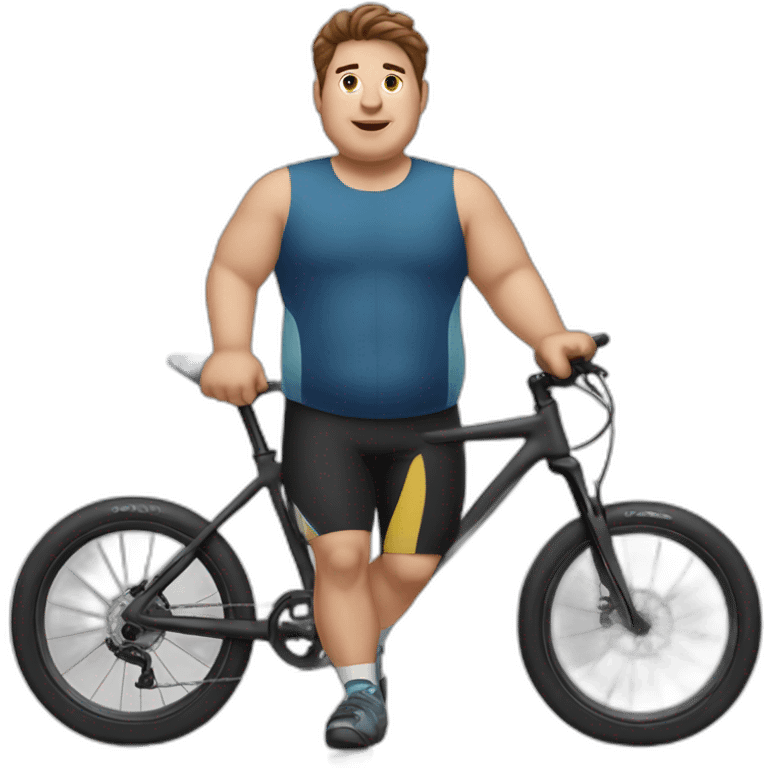 chubby-male-cyclist-brown-hair emoji