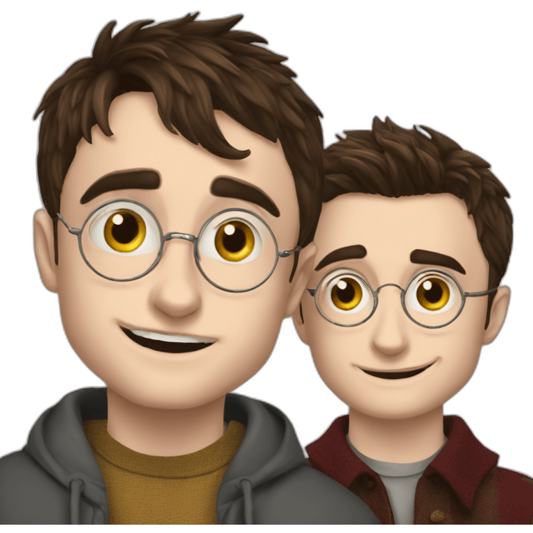 Daniel radcliffe and elijah wood emoji