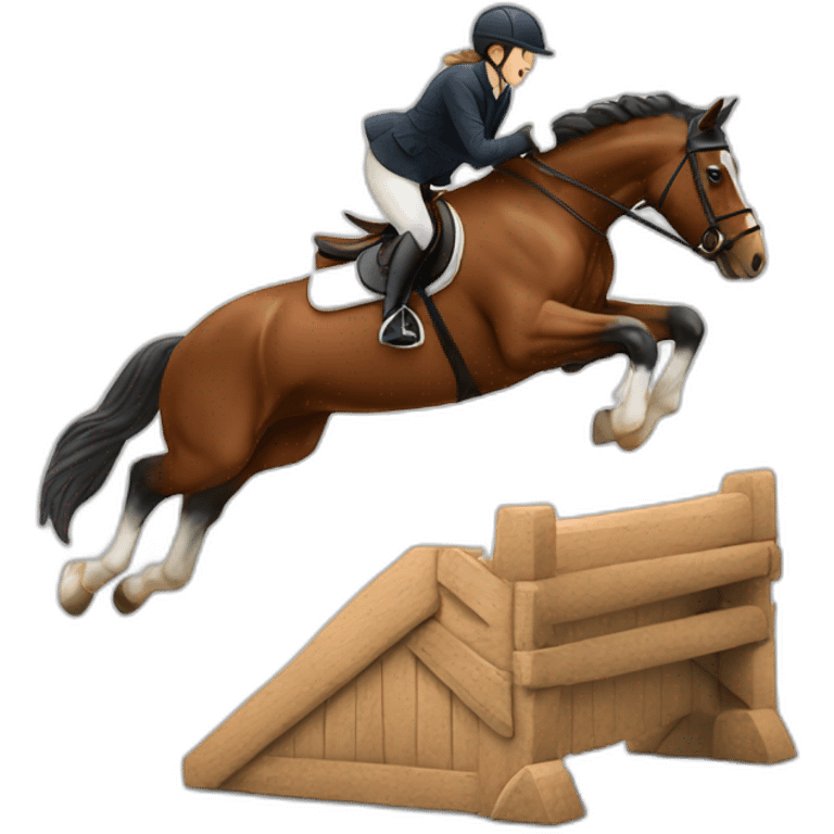 Jumping Horse emoji