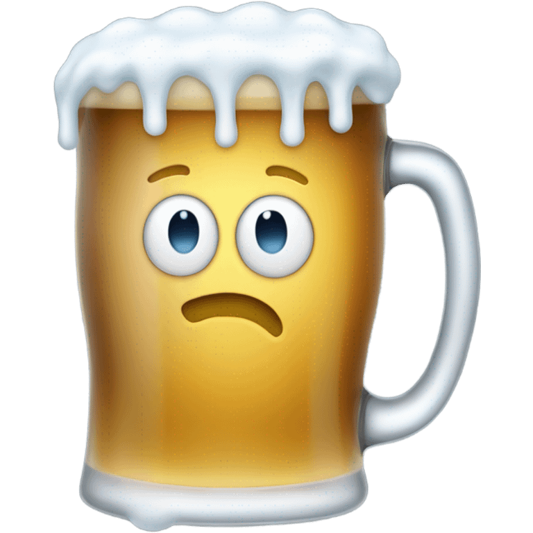 Drinking beer emoji