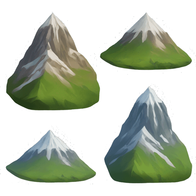 mountain and Ingush tower emoji