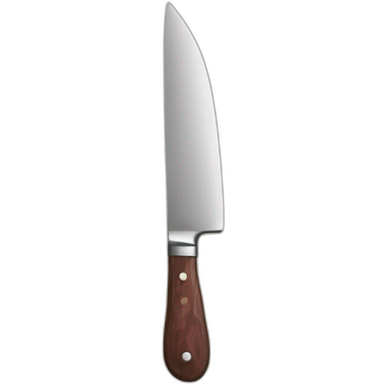 cuchillo parrillero y carne emoji