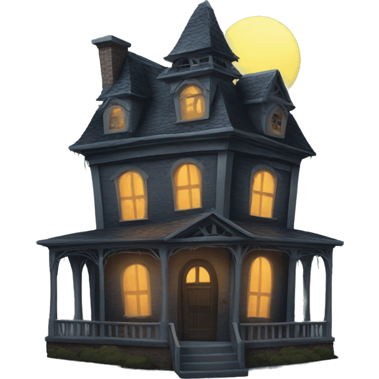 Haunted house emoji