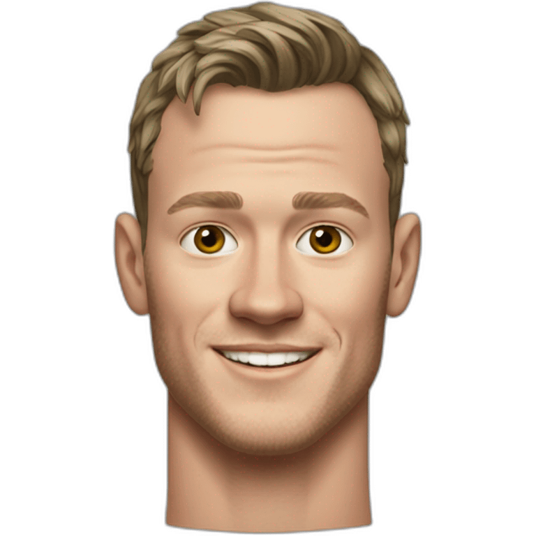 Jonathan Toews as rainbow beach bum emoji