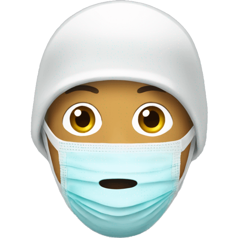 emergency face mask emoji