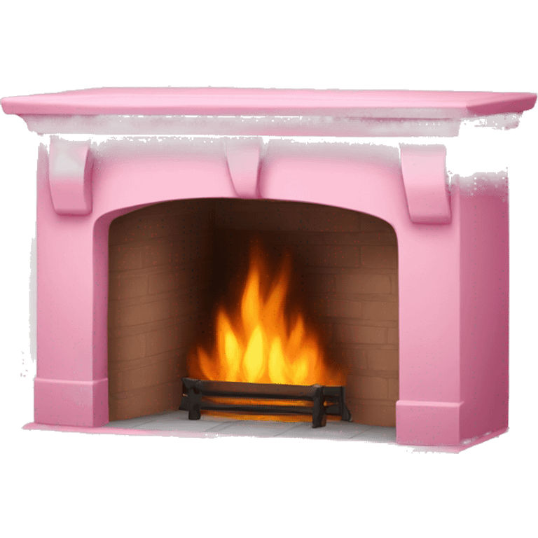 Winter Pink FirePlace emoji