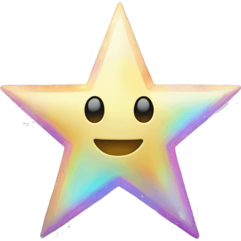 holographic star emoji