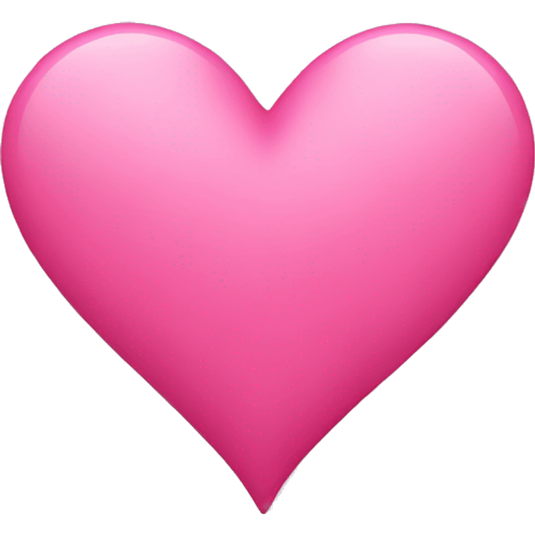 Pink heart emoji