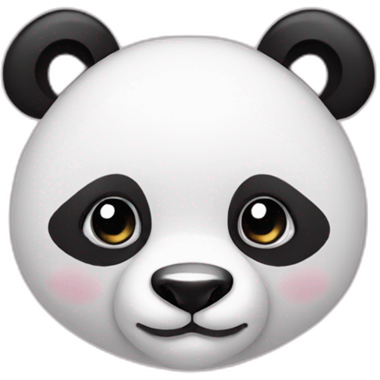 cute panda head emoji