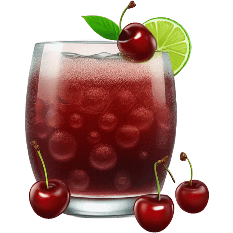 Cherry cola emoji