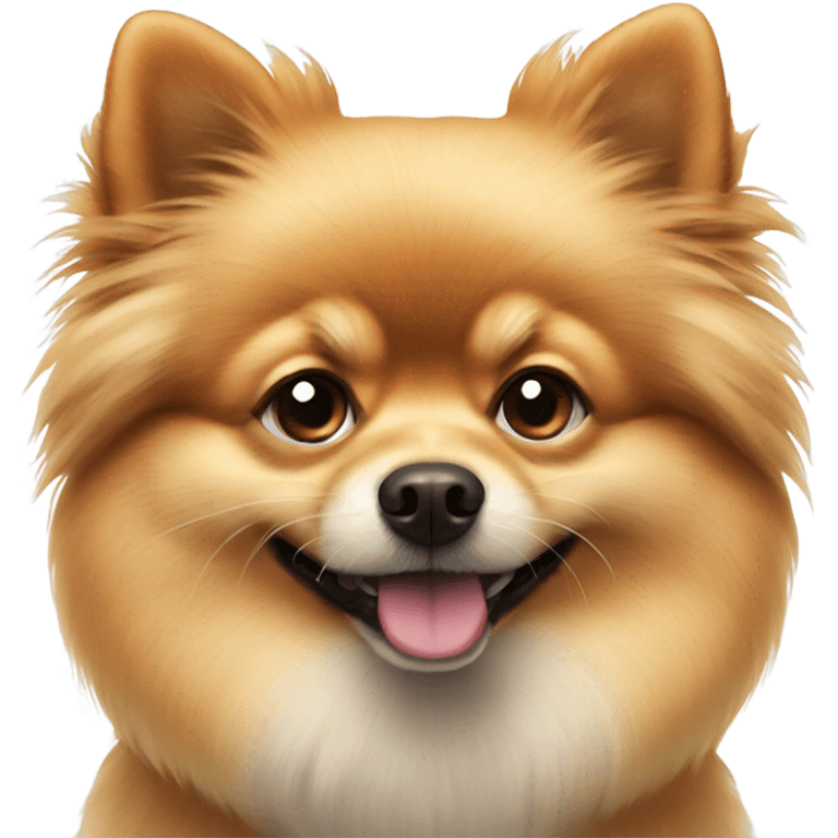 Pomeranian dog emoji